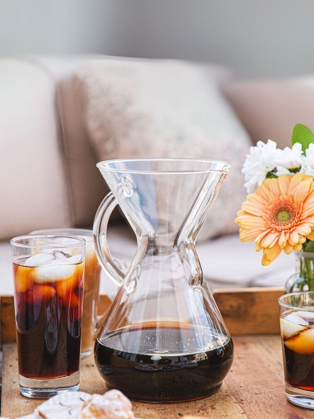 CHEMEX® Ten Cup Glass Handle – Chemex Canada
