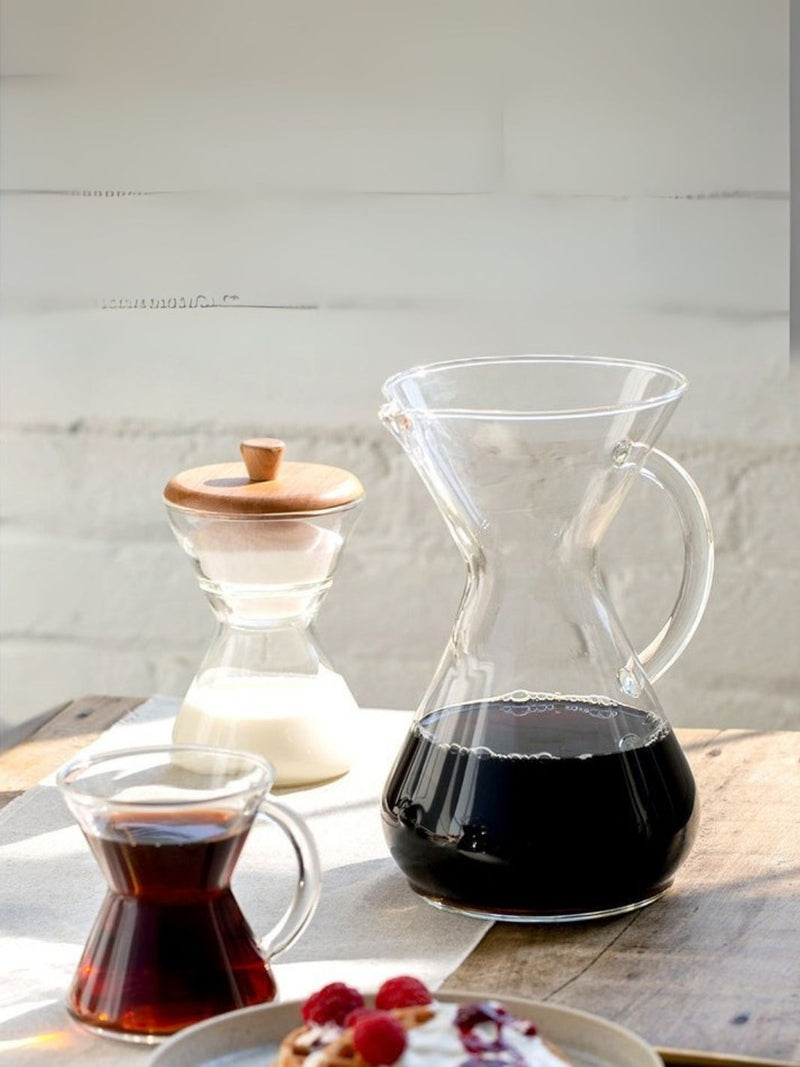 CHEMEX® Ten Cup Glass Handle – Chemex Canada