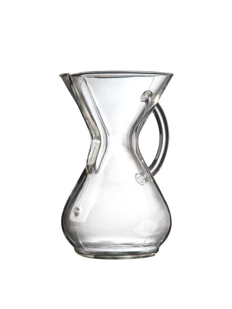 Photo of CHEMEX® Six Cup Glass Handle ( Clear ) [ Chemex ] [ Pourover Brewers ]
