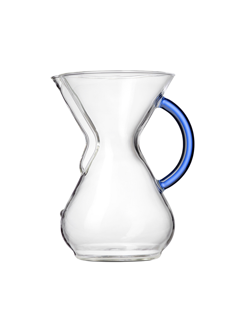 Photo of CHEMEX® Six Cup Glass Handle ( Sapphire ) [ Chemex ] [ Pourover Brewers ]