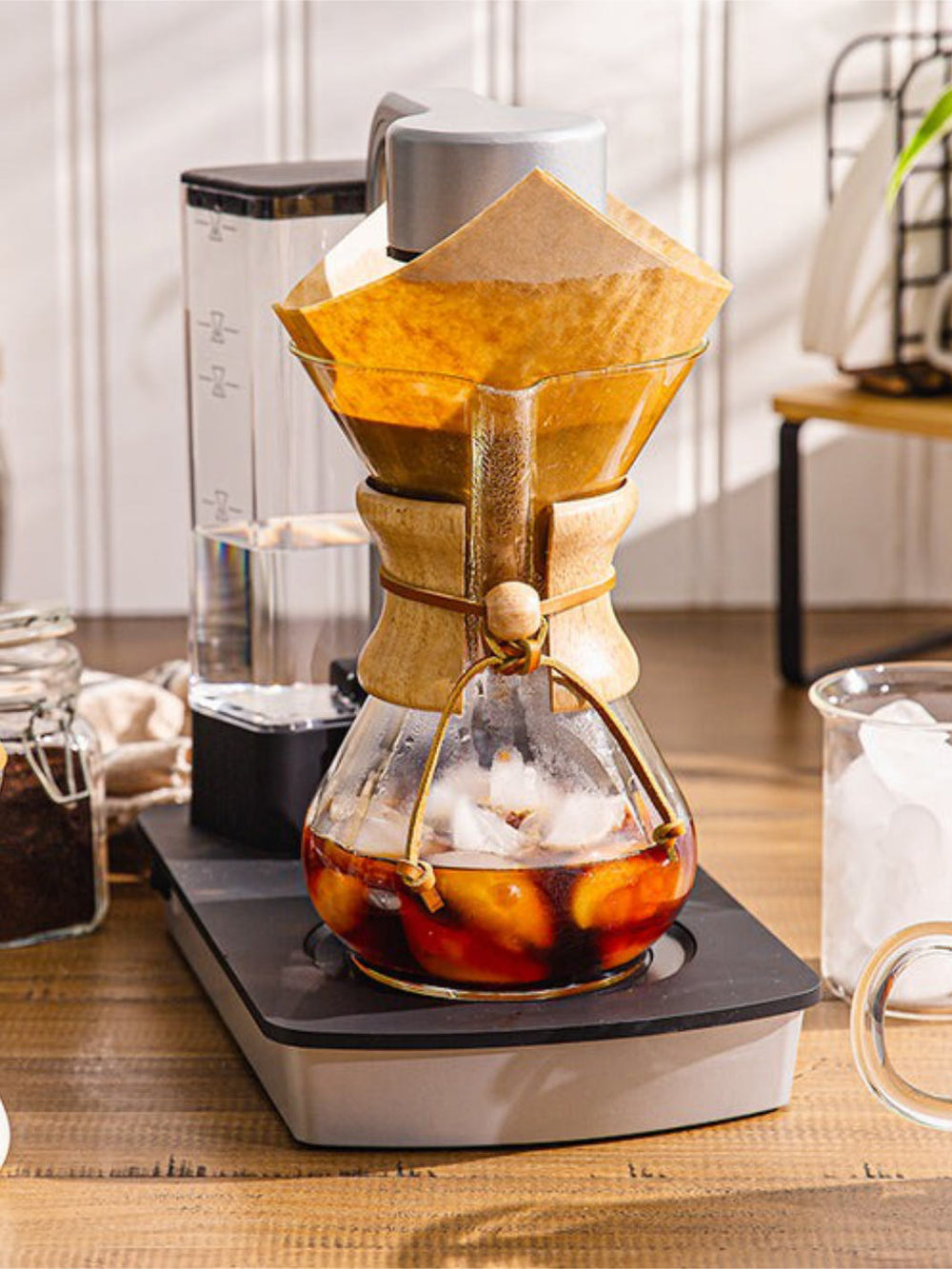 Chemex 1cup Glass Coffee Machines Chemex Filters Unbleached