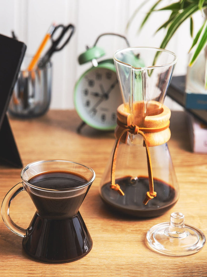 Chemex Pour Over Brewer Chemex Cup Glass Handle Pour Over Coffee