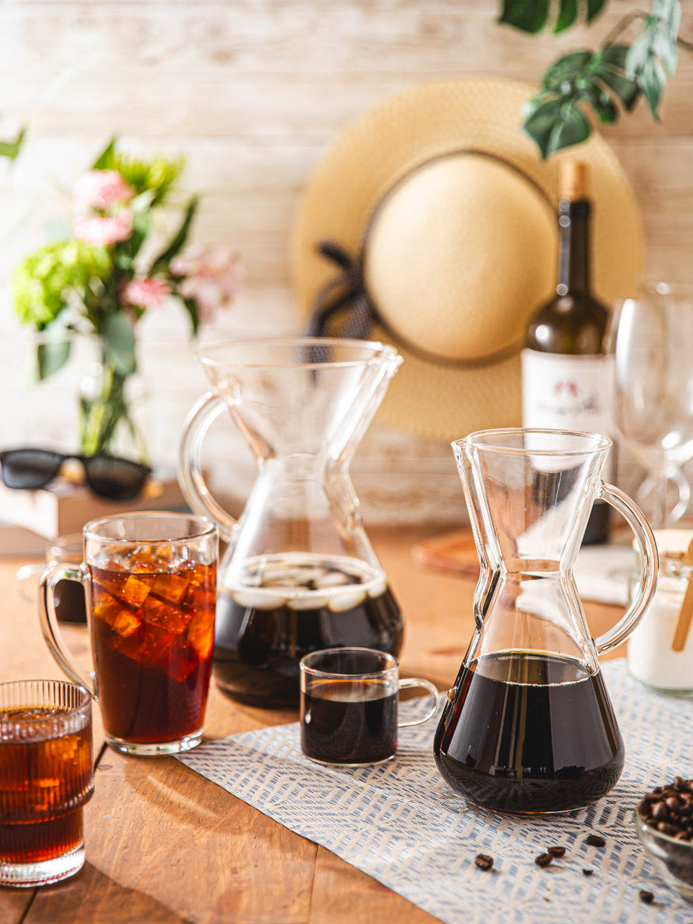 CHEMEX® Three Cup Glass Handle – Chemex Canada